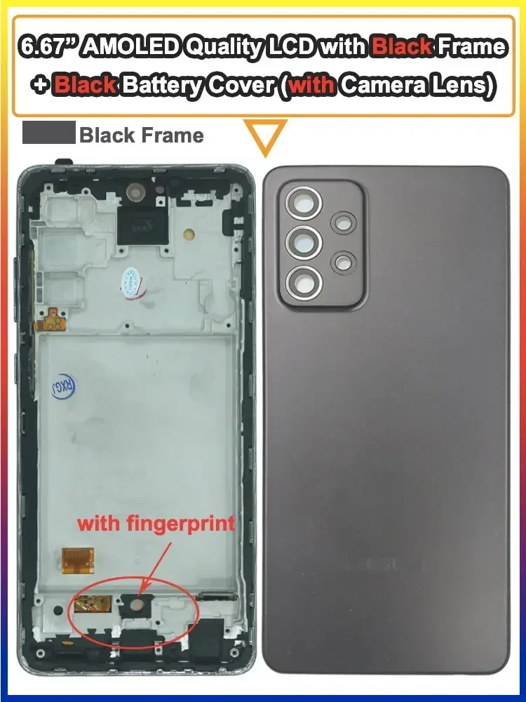 Variant: AMOLED F Black Cover