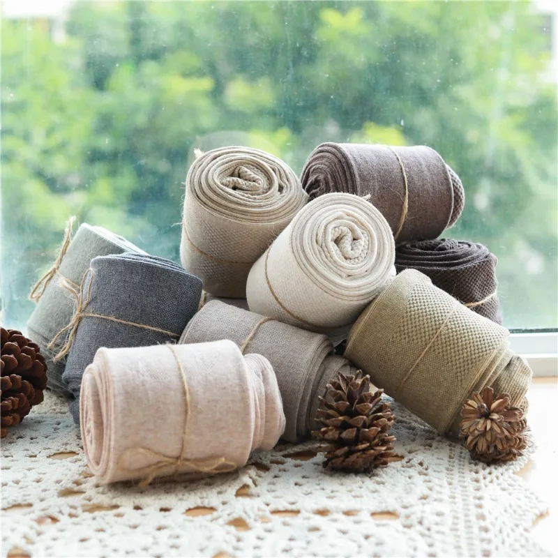 

Осень и зима, новый продукт, овсяные цветные хлопковые колготки с вертикальной нитью и высокой талией, подтягивающие бедра, микро-давление, утягивающие нижние колготки