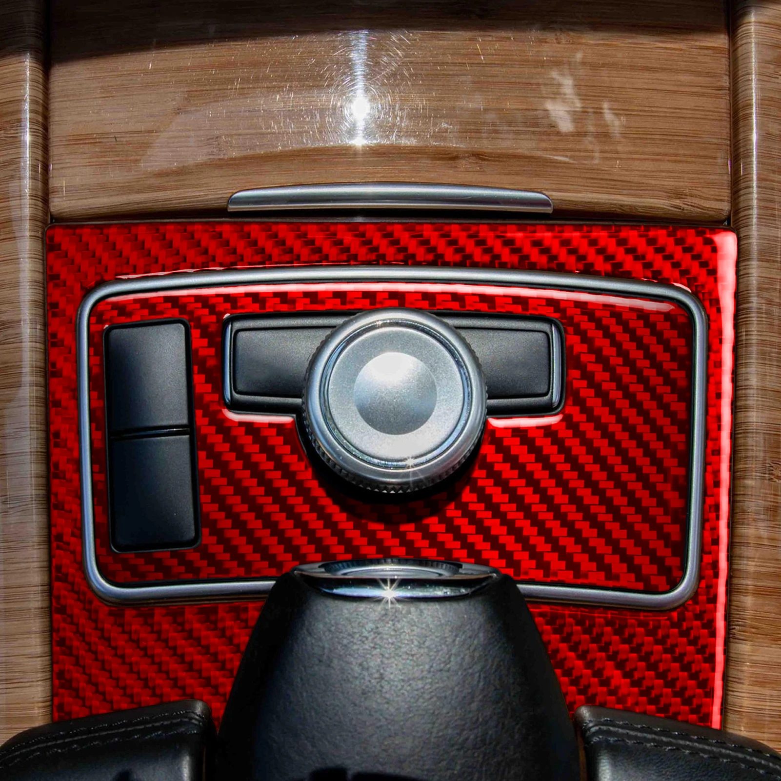 Carbon Fiber Sticker For Mercedes-Benz E-Class W212 S212 2011 2012 2013 2014 2015 Volume Control Kit Decal Gift for Car Lover