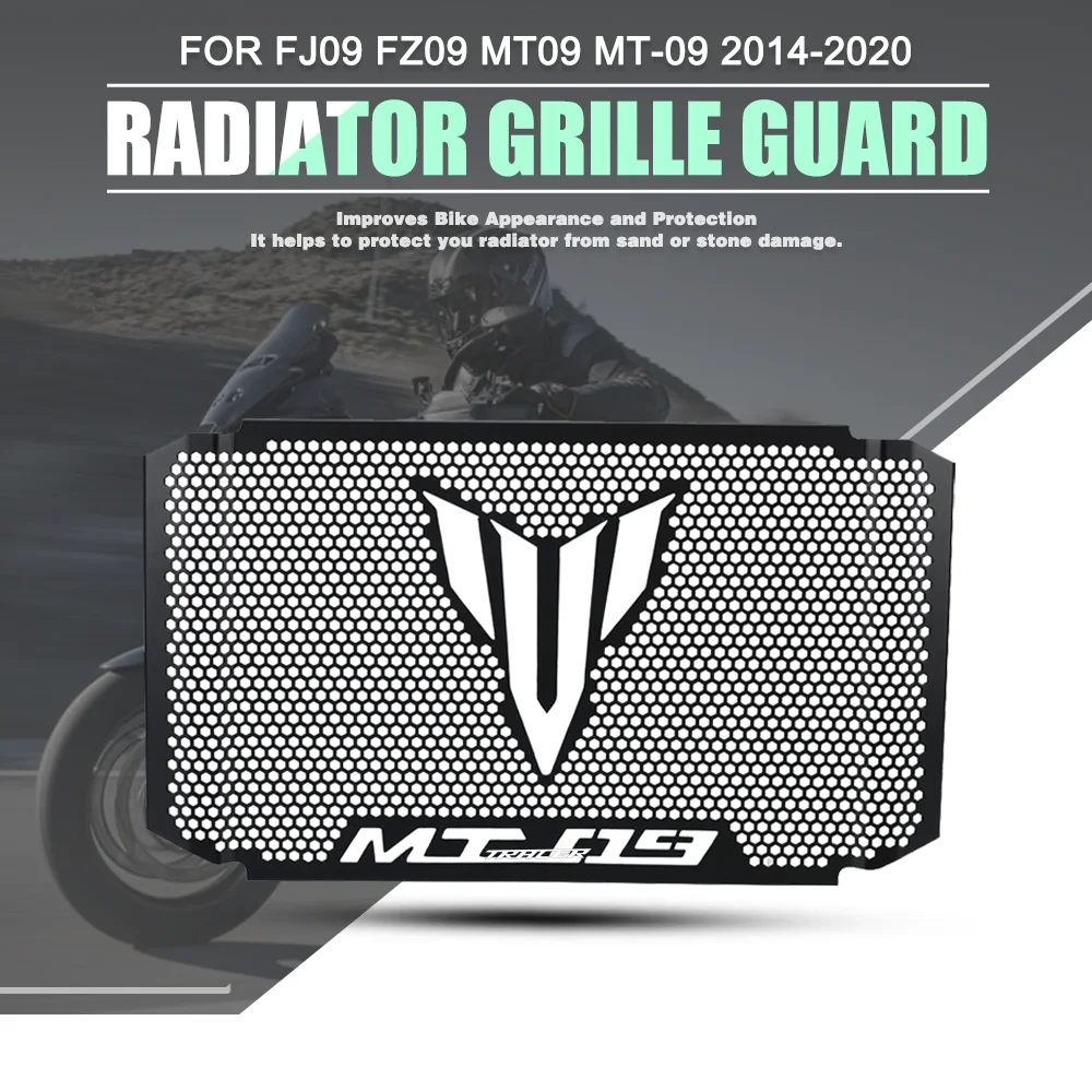 

FOR YAMAHA FJ09 FZ09 MT09 MT-09 2014-2020 Motorcycle Radiator Grille Guard Protection Grill Cover Motorcycle Accessories