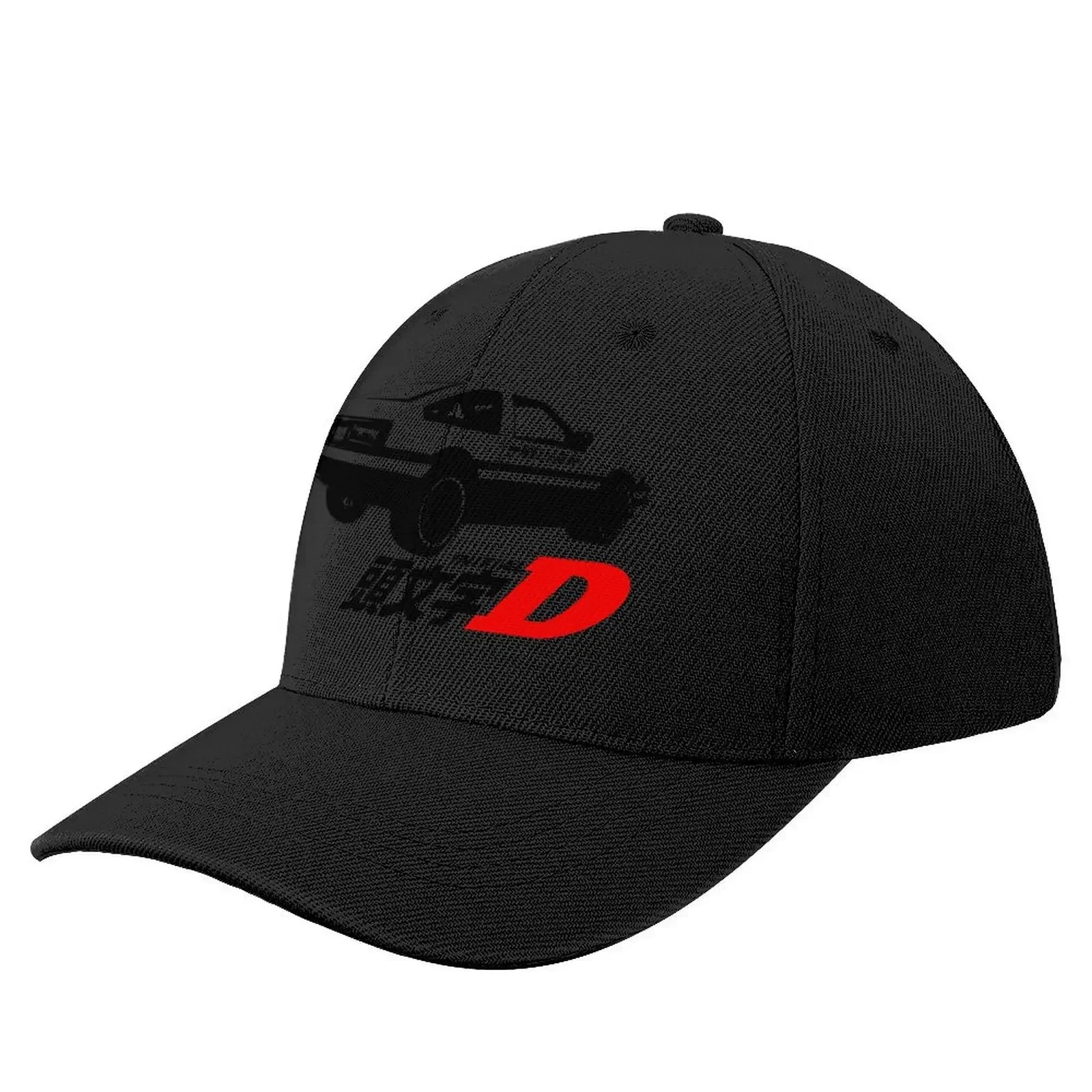 

initial D logo Baseball Cap Golf Cap foam party Hat hard hat Trucker Cap Girl'S Hats Men's