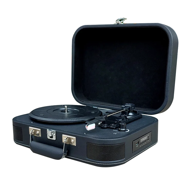 Gramophone Disc Vinyl Customized Turntable Plus Tape Recorder and Record Player