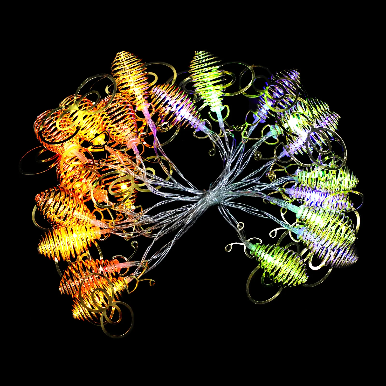 

Outdoor Bee Decor Light String Environmental Friendly Safe Durable Holiday Decoration Light String Festival Decor