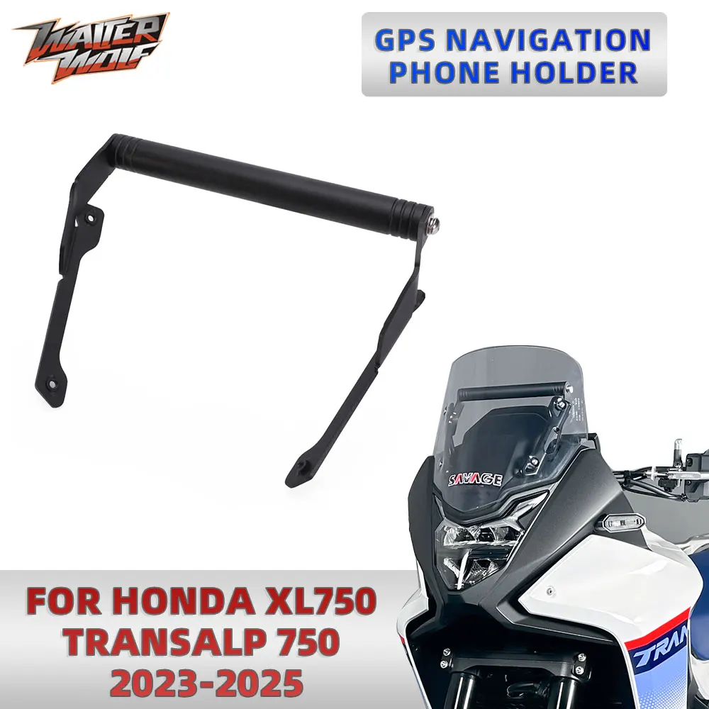 

2025 XL750 For Honda Transalp 750 XL 750 2024 Mobile Phone Stand Holder GPS Navigation Bracket Extension Bar Recorder Support