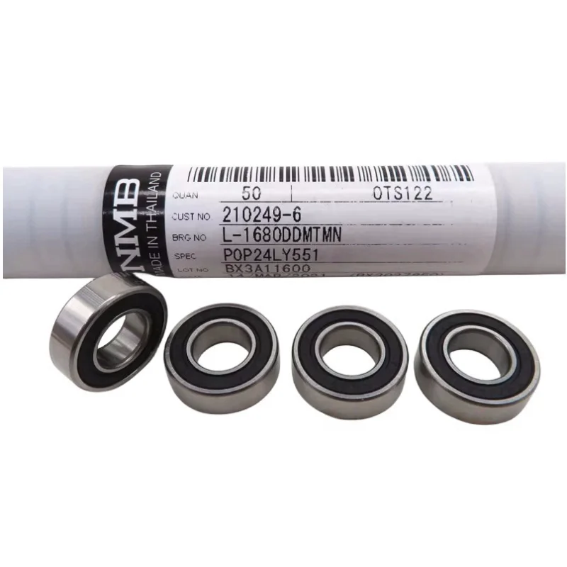 

Original Minebea NMB bearing L-1680DD 8*16*5mm 688-2RS high quality miniature ball bearings 1680 688RS 688 8x16x5 mm