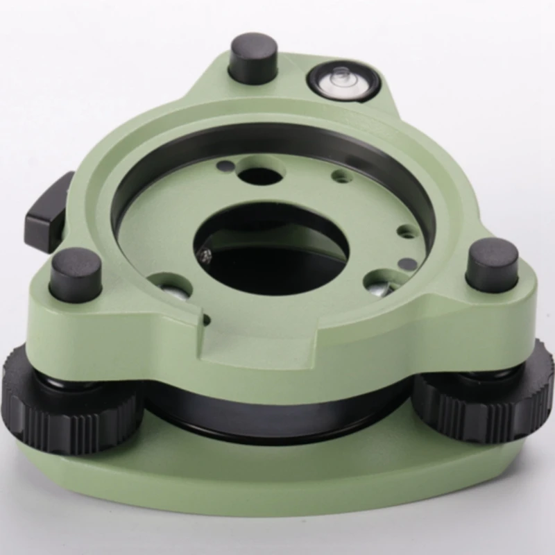 Three-Jaw Tribrach Without Optical Plummet for Total Station Prism Base Connector GPS RTK-A10G