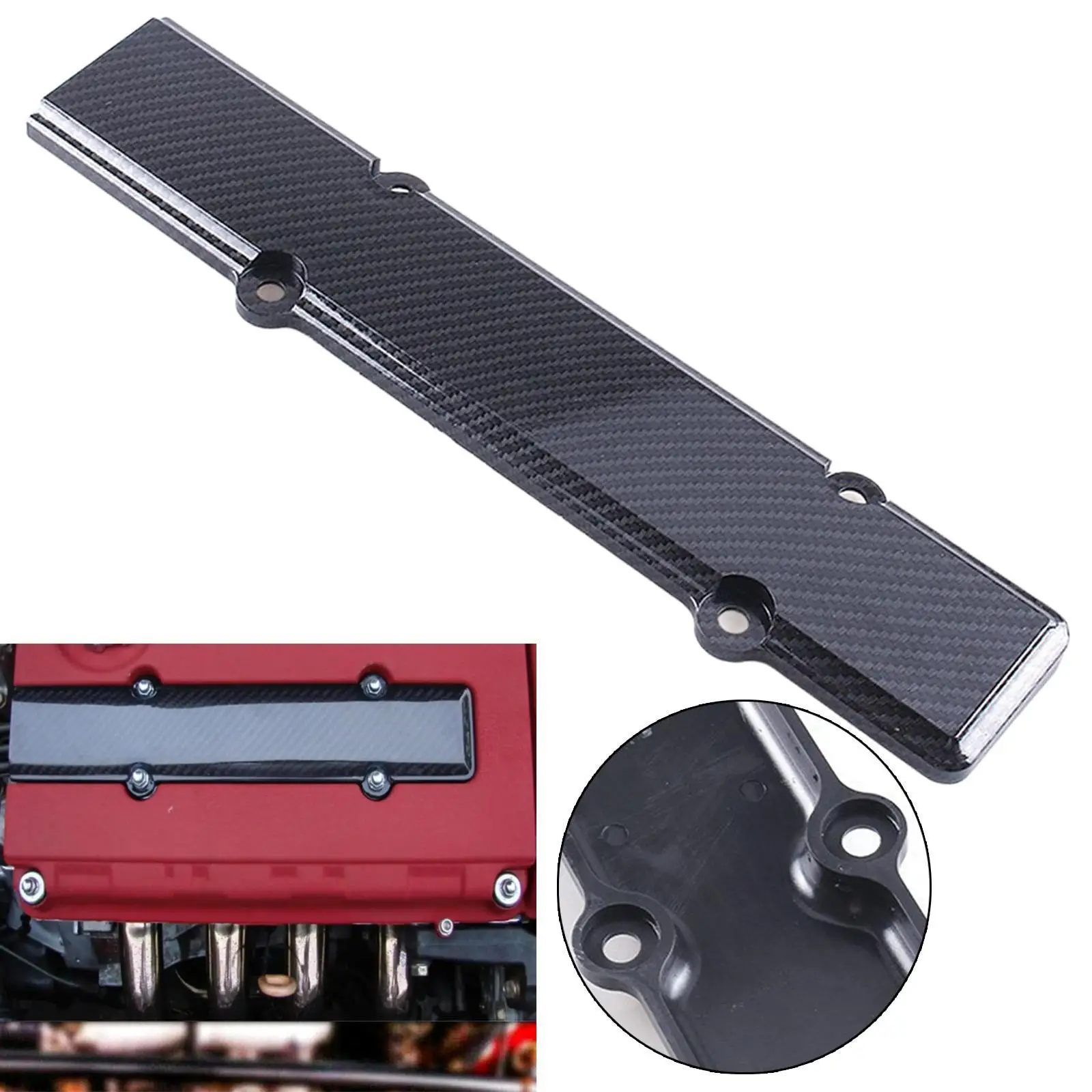 

Valve Spark Plug Cover Harness Cover for Honda B16A2 A3 for SI