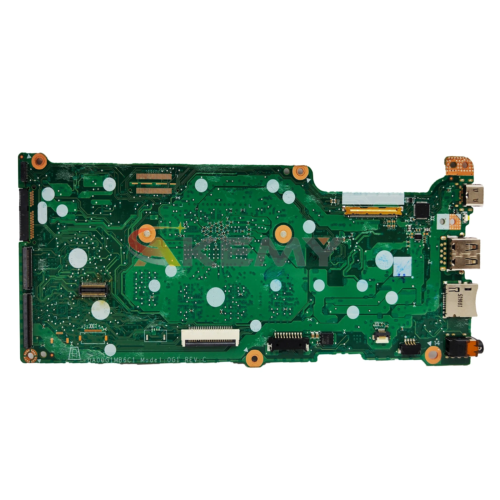 Placa-mãe portátil para Chromebook HP, DA00G1MB6C1, Mainboard Notebook, 14 G5, 14-CA, N3350 CPU, 4G-RAM, 32G-SSD