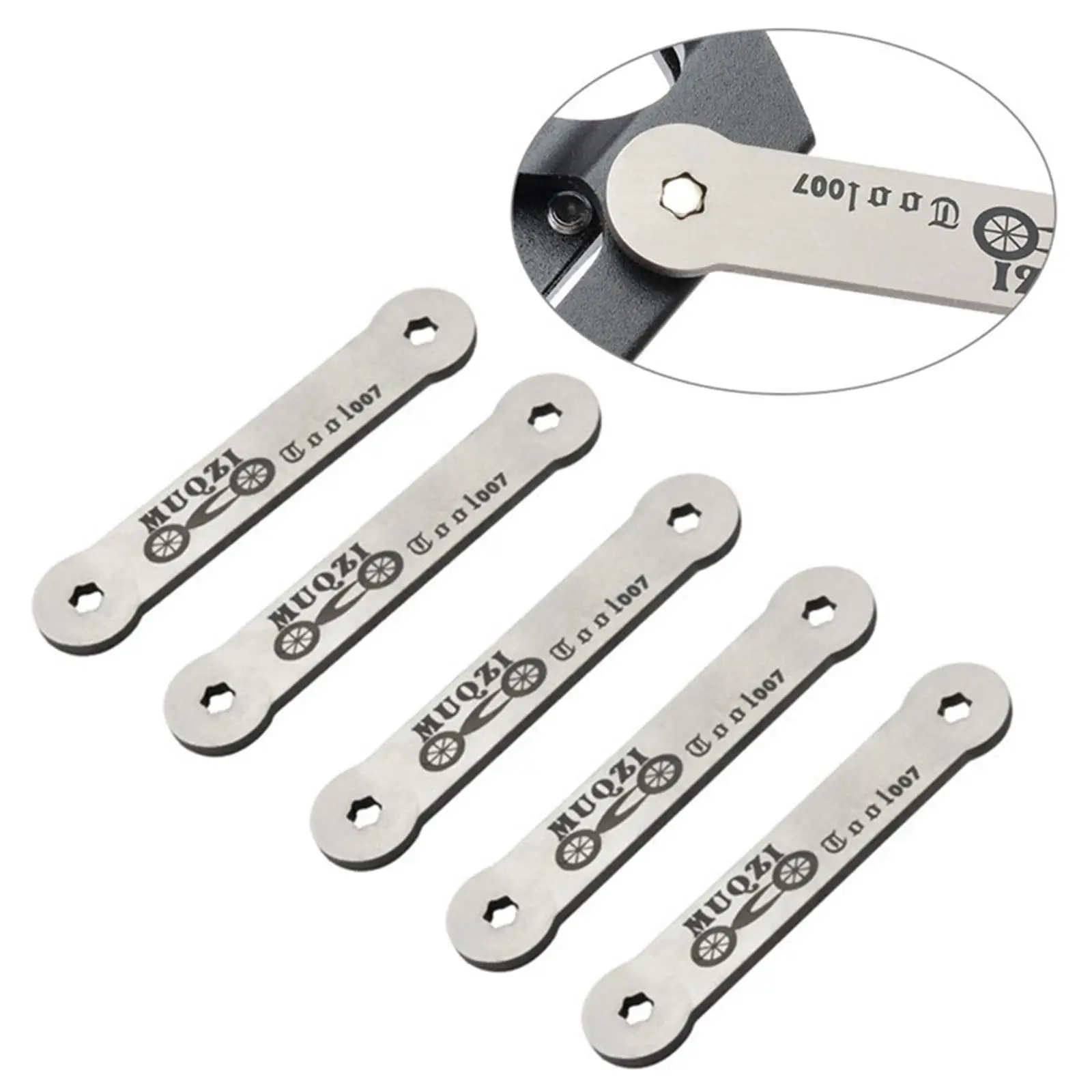 5Pcs Pedal Wrench Anti-Corrosion High-Quality Spanner Disassembly Anti-Rust