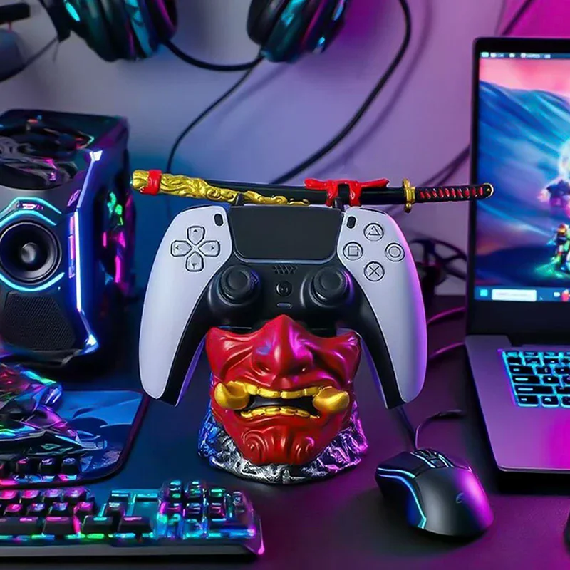 New God Of War Game For Controller Creative Stand Unique Gamepad Stand Desktop Decoration Game Accessory view 5