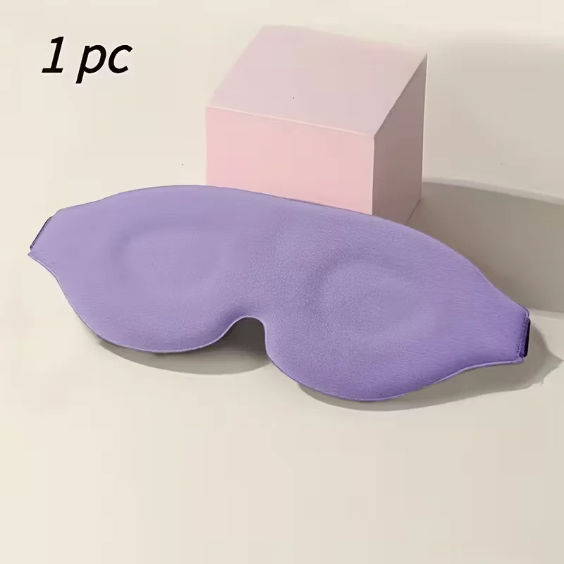Superzacht 3D-slaapmasker - Zacht en comfortabel oogmasker, geschikt voor zowel mannen als vrouwen voor reizen als thuisgebruik