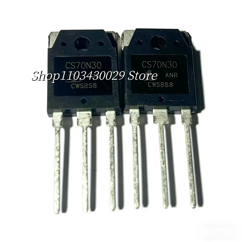 10Pcs New and Original CS70N30ANR CS70N30 TO-3P 70A 300V MOSFET Field Effect Tube