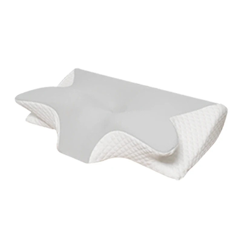 Ergonomic Butterfly-Shaped Sleep Pillow with Eco-Friendly Fabric High-Elastic Memory Foam Filling Comfortable Sleep Affordable Price