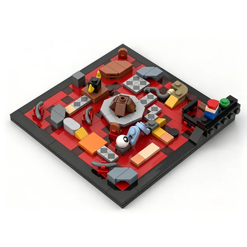 Popular Game Model MOC Building Bricks Lethal Lava Land Diorama Modular Technology Gifts Holiday Assemble Toys Suit Display