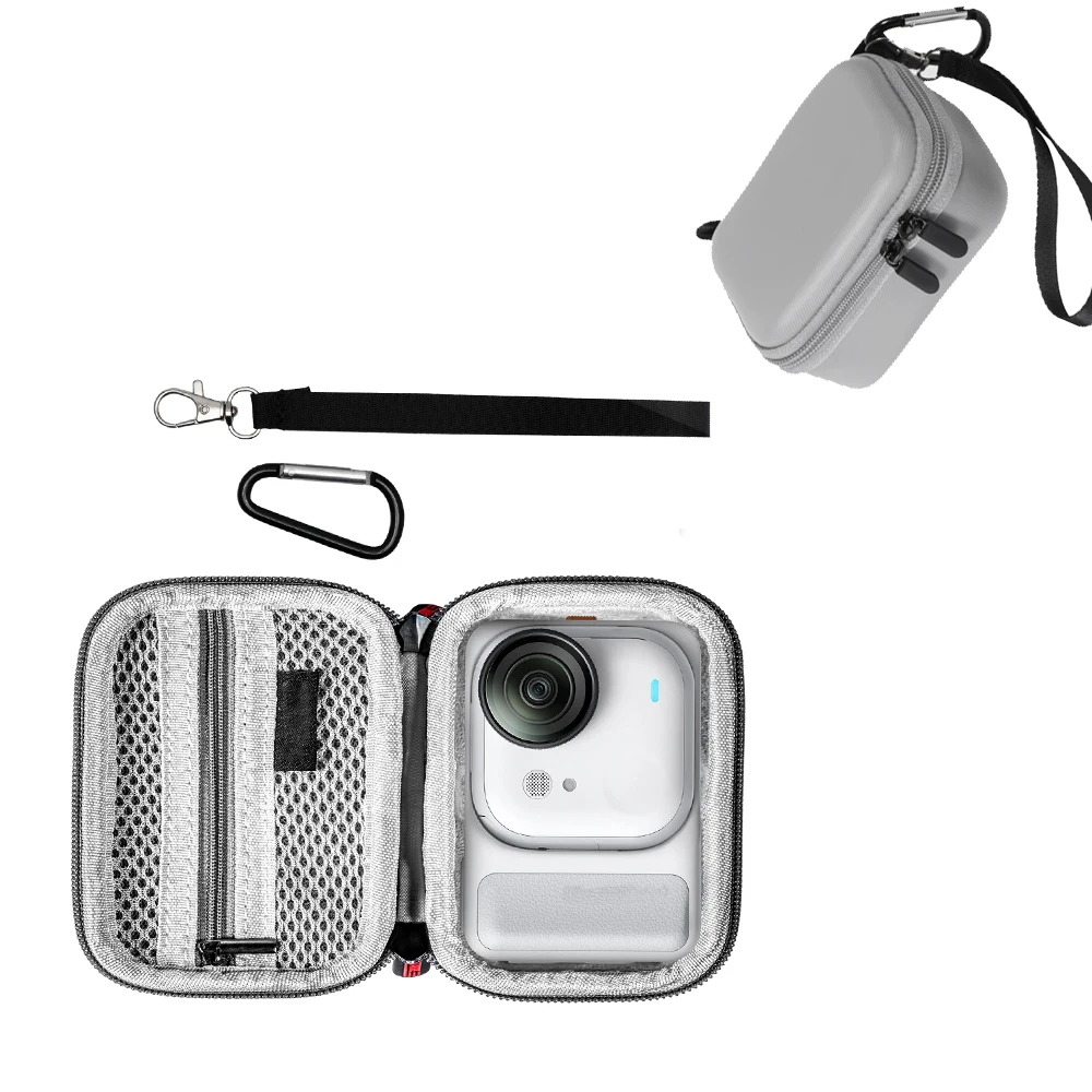 

Mini Carrying Case for Insta360 Go Ultra, Portable Storage Bag Organizer Bag Small Standalone Protective Case Camera Accessories