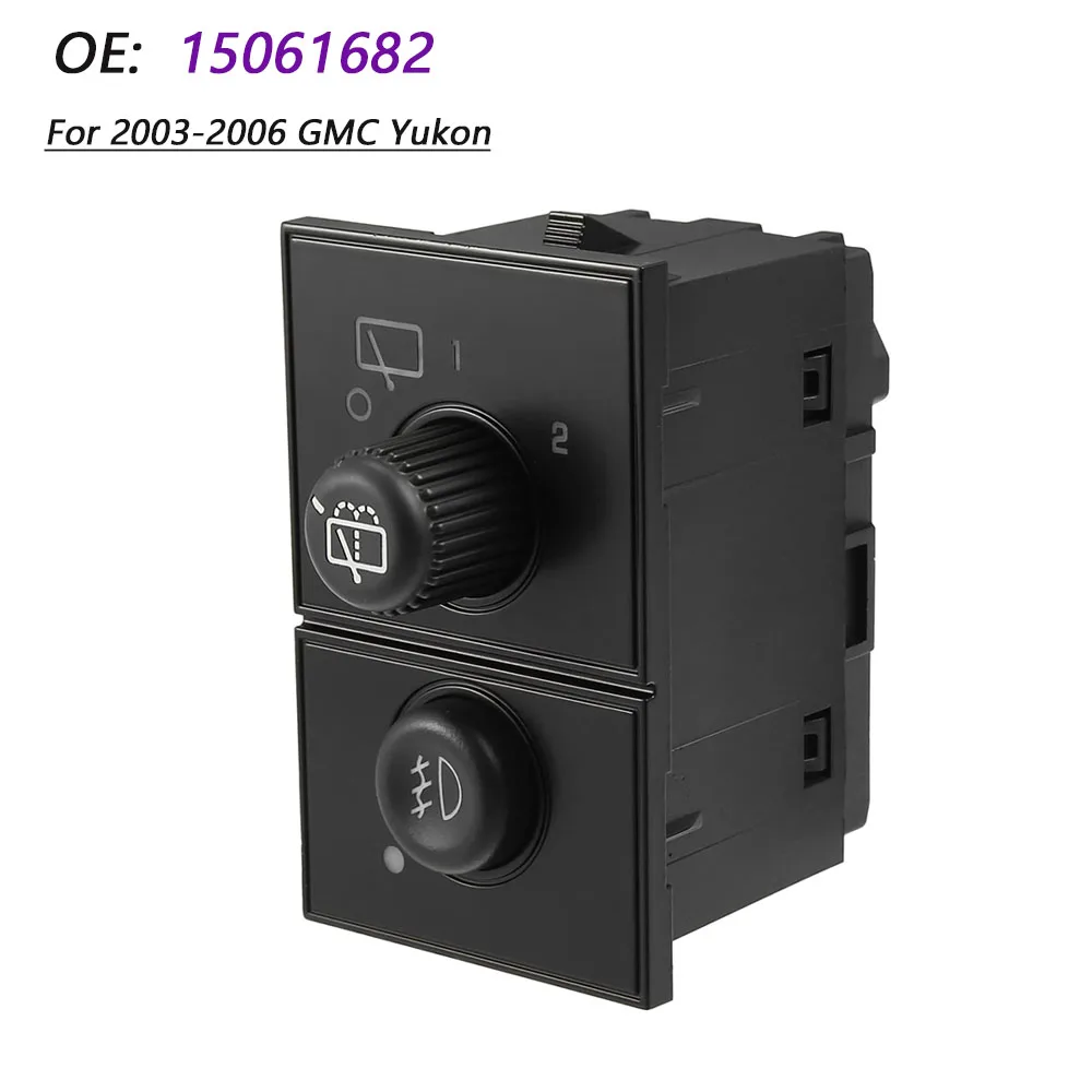 

Кнопка управления задним стеклоочистителем и противотуманными фарами для Chevrolet Tahoe 2003-2006, прямая замена, номер детали 15061682