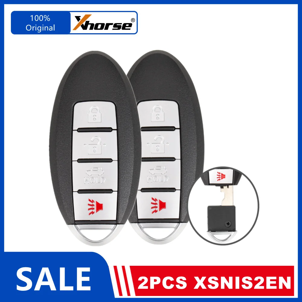 XHORSE XSNIS2EN для универсального интеллектуального дистанционного ключа Nissan, 2-х шт.