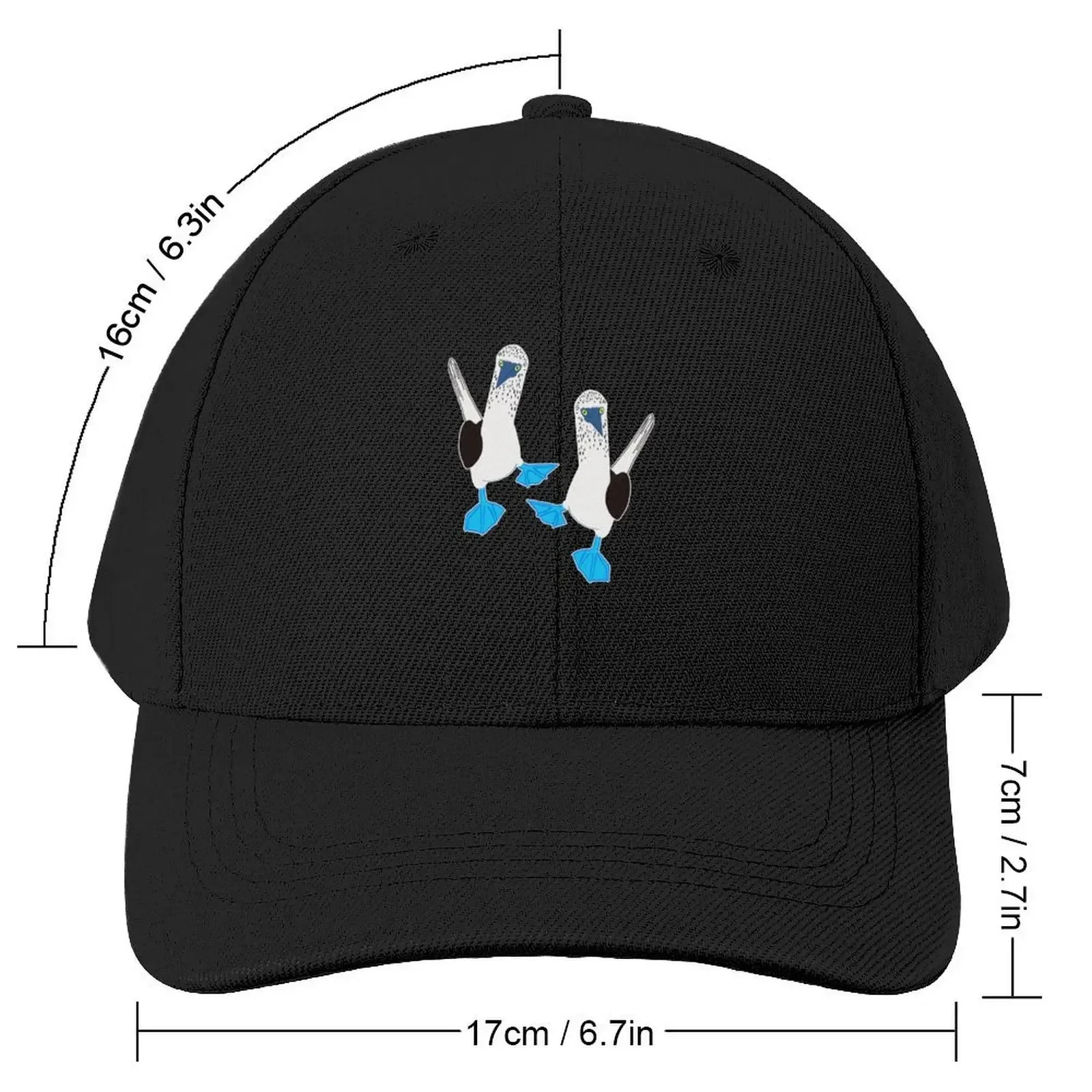 Boobie Funny Blue-Footed Boobie Baseball Cap Sunscreen Gentleman Hat Fashion Beach Mens Hats Women's