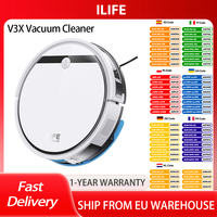 ILIFE V3X Robot Vacuum Cleaner,3000Pa Suction, 300ml Dustbin, 2 in 1 Vacuum and Mopping,  Up to 120min Runtime