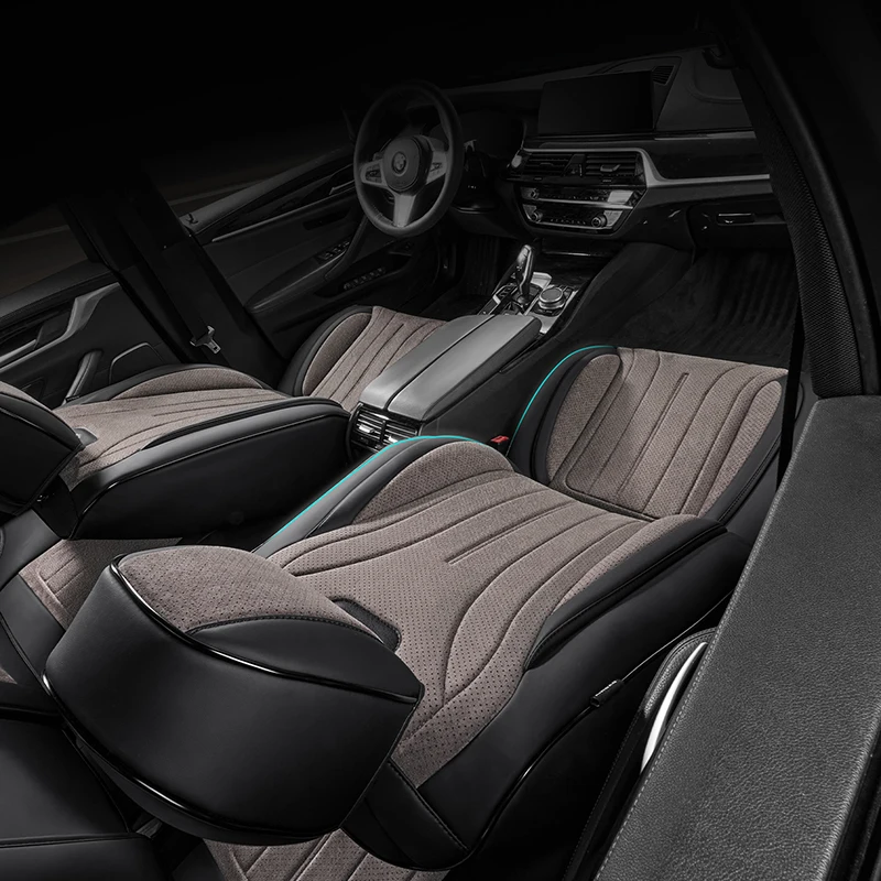 Picture 4: Artificial Suede Full Coverage Car Seat Cover for JEEP Compass Grand Cherokee Commander Wrangler JK Car Accessories