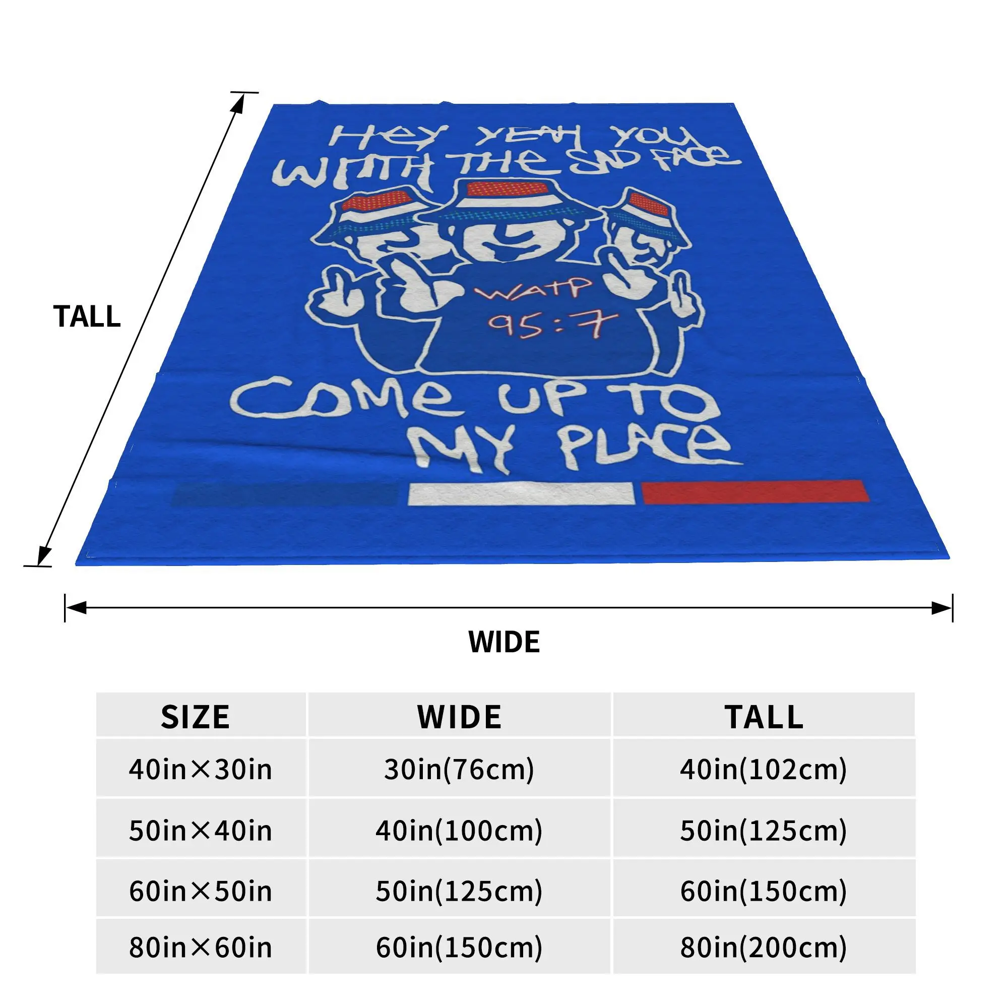 Glasgow Rangers Graffiti Live It Up Blankets Soft Warm Flannel Throw Blanket Cover for Bed Living room Picnic Travel Home Couch
