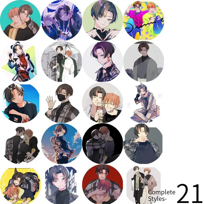 مشروع تونو أراتا سيكاي المرحلة الملونة! شارة مع قلادة شخصية ، مرساة ، الطرفية ، شخصية