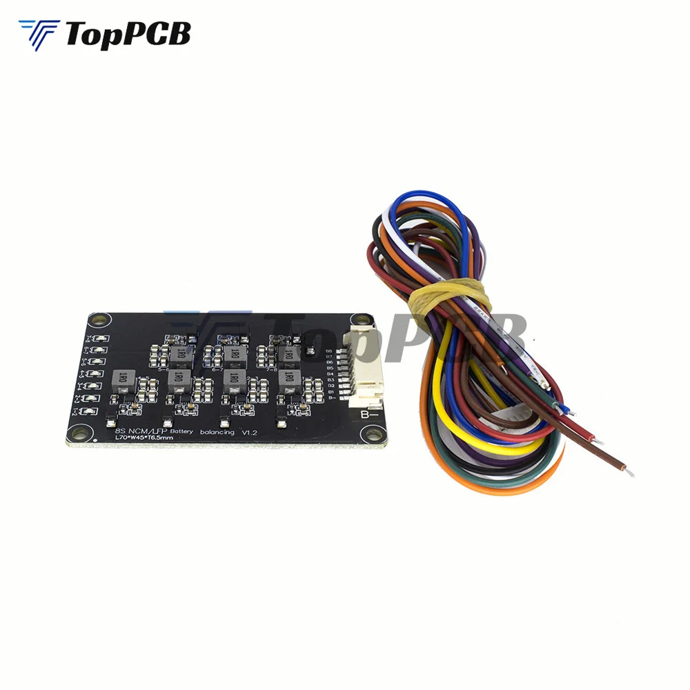 BMS 3S 4S 8S Active Balancer Board 1.2A Lifepo4 Lipo Li-ion Lithium 18650 Battery Power Energy Transfer Balance Equalizer Module