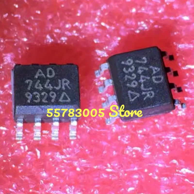 5PCS New AD744JRZ Silk screen AD744JR  SOP8 Operational amplifier chip IC