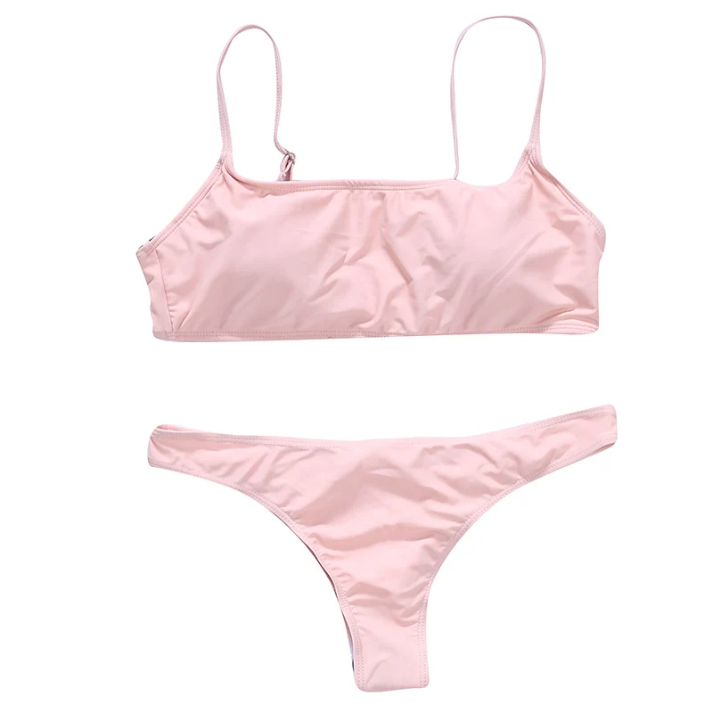 2022 Mới Hot Sexy Đồ Bơi Nữ Push Up Unpadded Brasil Bộ Bikini Vintage Đồ Bơi Đi Biển Phù Hợp Với Đồ Tắm