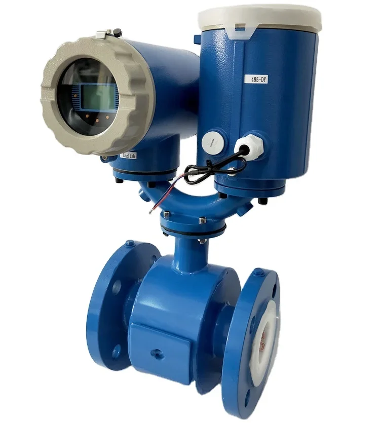 RS485/pulse/ 4-20mA Magnetic Flow Meter Submersible Waterproof Electromagnetic Flow Meter Magnetic Flow Meter Water