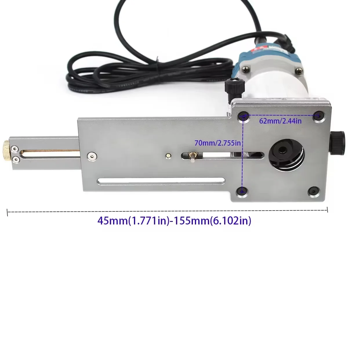 دائرة قطع الرقصة للكهرباء اليد المتقلب جهاز توجيه الخشب طحن دائرة الشق التشذيب آلة DIY أداة نجارة