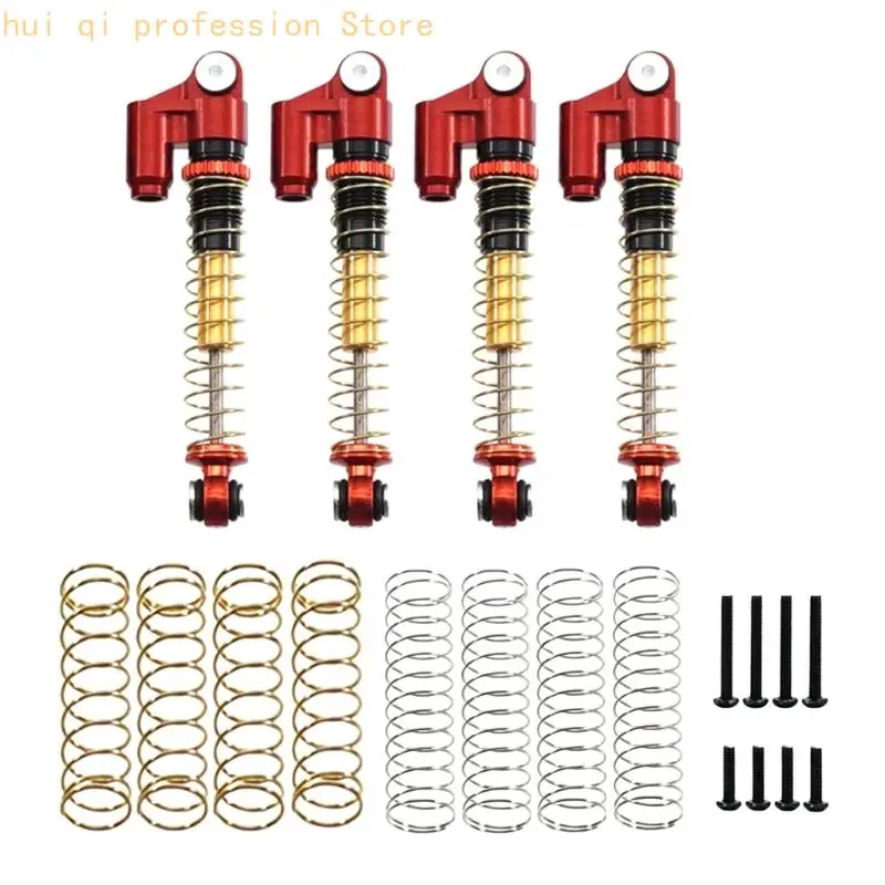 Hochleistungs-Metallfederungsdämpfer 4er-Set für Fahrzeuge Maßstab 1:24 H8WE – Detail 7