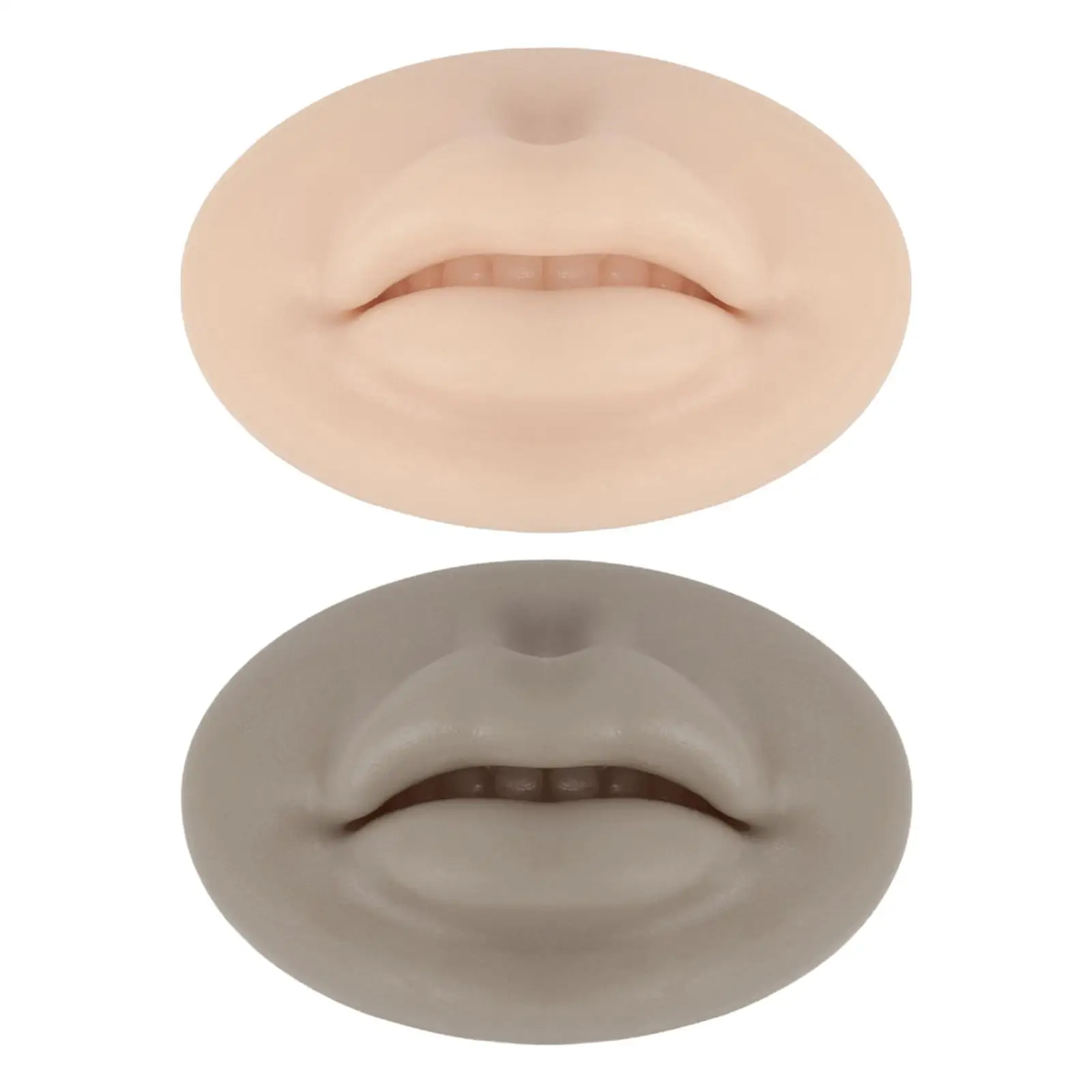 3D Silicone Lip Practice Skin Open Mouth Reusable Skin for Permanent