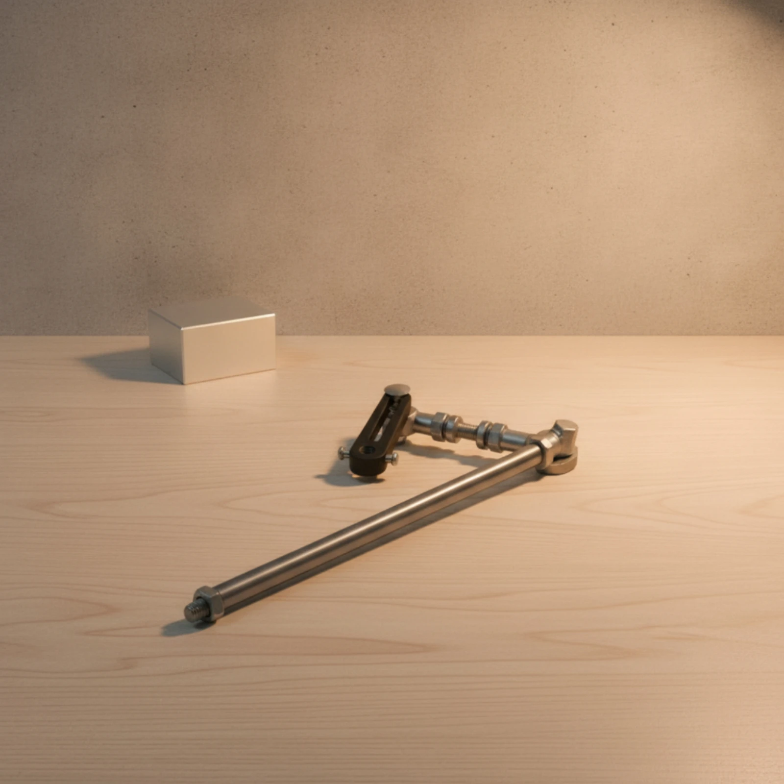Mechanical Linkage Assembly High Strength Adjustable Linkage with Rod-End Joints Swing Arm Rod CNC Machined for DIYers
