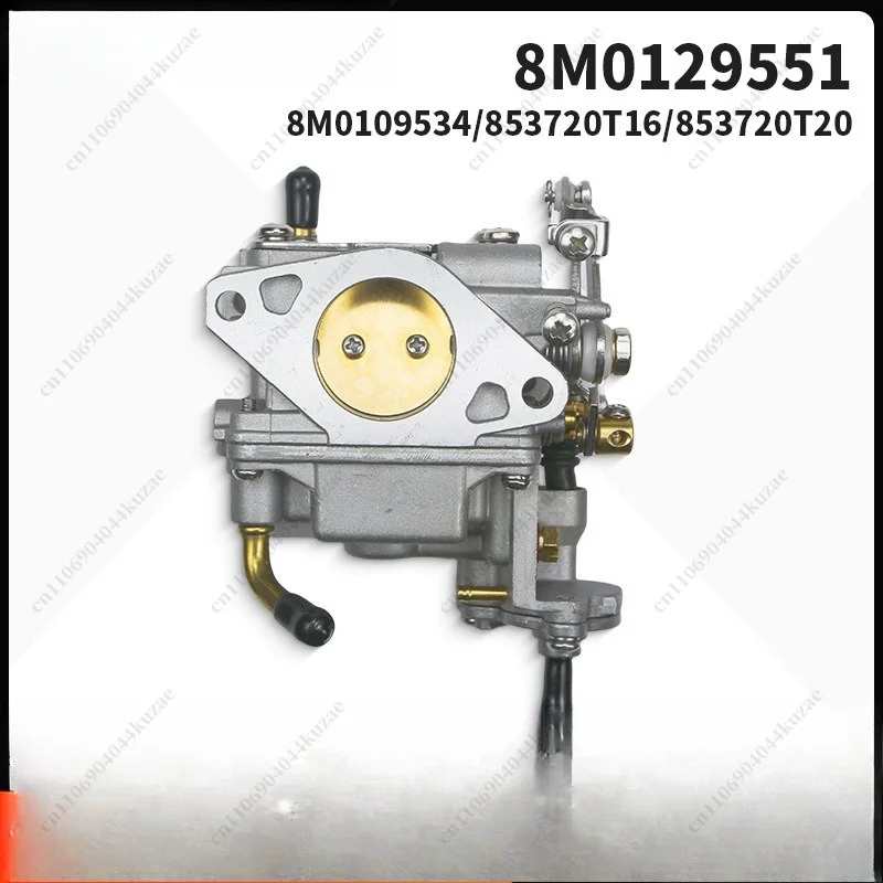 Carburetor 8M0129551 8M0109534 853720T16 for Mercury 4-Stroke 15HP 20HP Outboard Motor