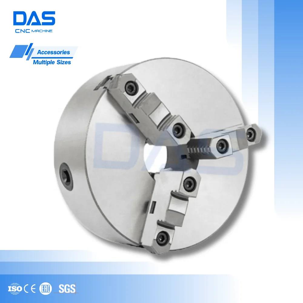 6/8/12/15 Inch 3 Jaw Scroll Chucks Magnetic & Hydraulic Power Steel Lathe Chuck For CNC Lathe Machine Manual/Magnetic Work
