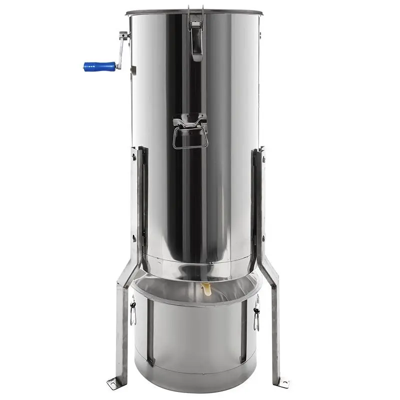 

Seamless stainless steel shaker, honey separator, new filter integrated extractor, honey thickened beekeeping tool