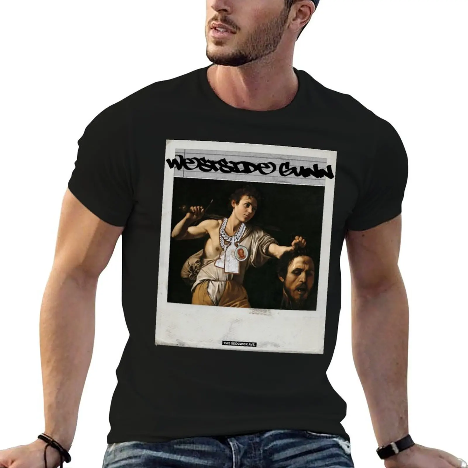 Westside Gunn T-Shirt man t shirt luxury t shirts cotton 100% man t shirts graphic T-shirt