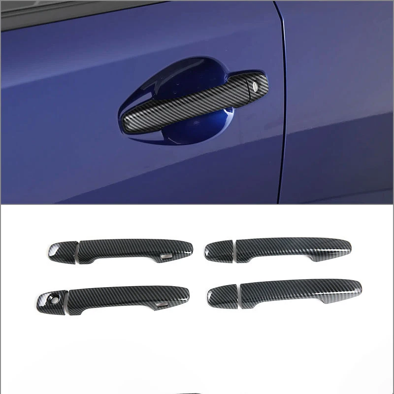 

25 Subaru Forester door bowl handle protection stickers, door handle decoration scratch resistant stickers