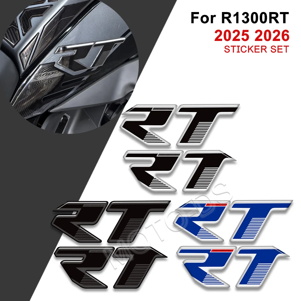 

R1300RT Motorcycle Protector Tank Pad Side Grips Gas Fuel Oil Kit Stickers Decals For R 1300 RT R1300 2025 2026
