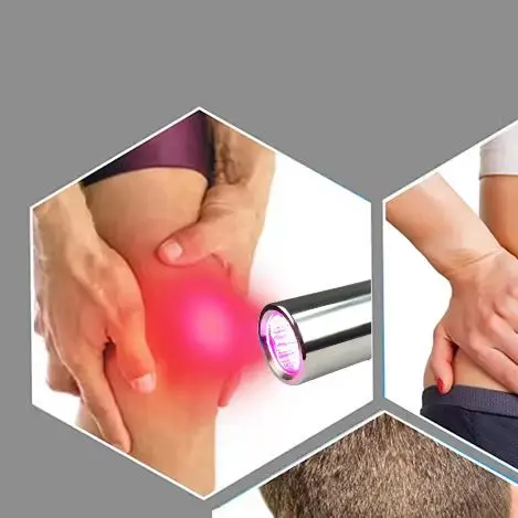 Advanced 5-LED Red Light Therapy Torch - 470nm/630nm/660nm/850nm/940nm Combination for Complete Body Wellness