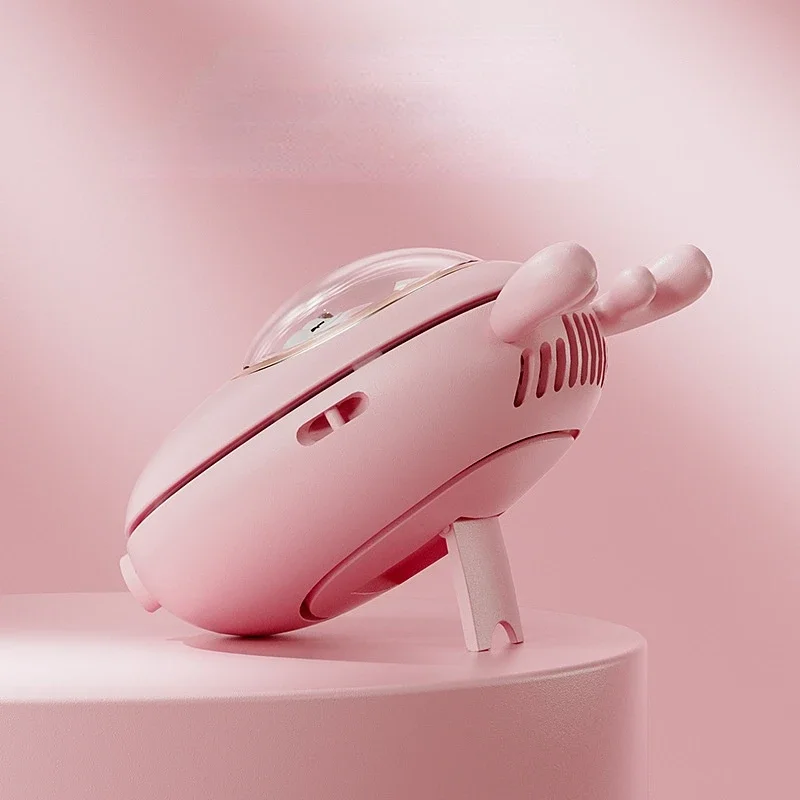 2022 novas crianças pendurado pescoço ventilador recarregável usb desktop pequeno ventilador portátil 1200mah bateria de lítio fãs mão