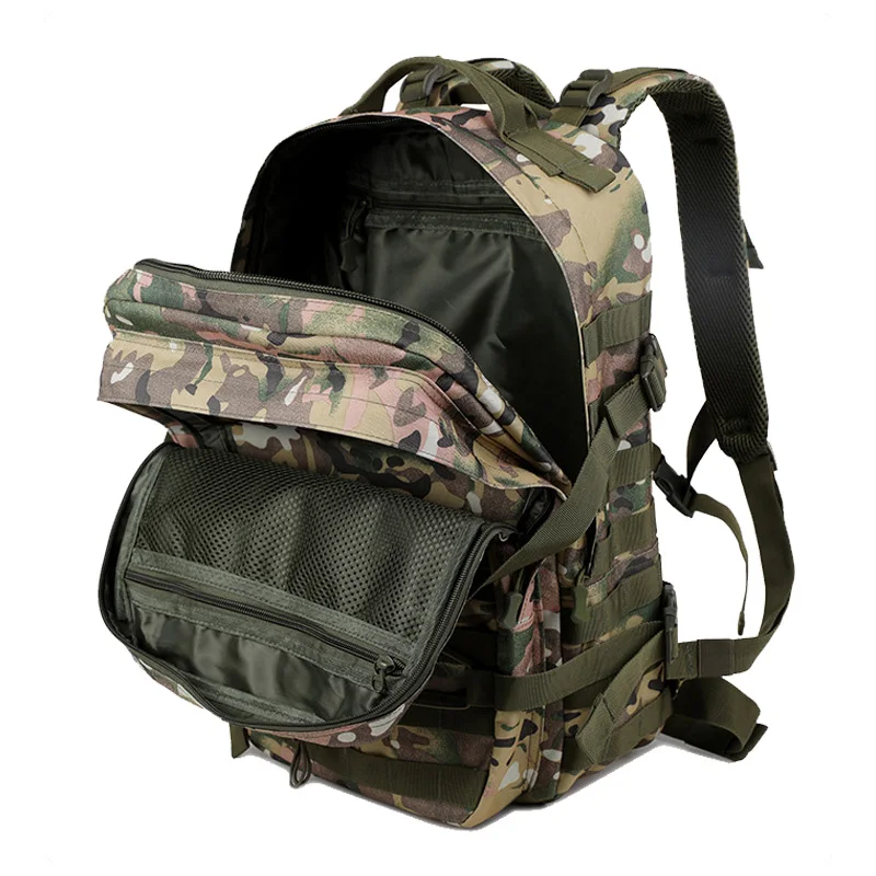 Imagem -03 - Mochila Tática Multifuncional Montanhismo Bolsa Camping Trekking Outdoor Camo Bolsas Mochilas de Ventilador do Exército Impermeável 35l