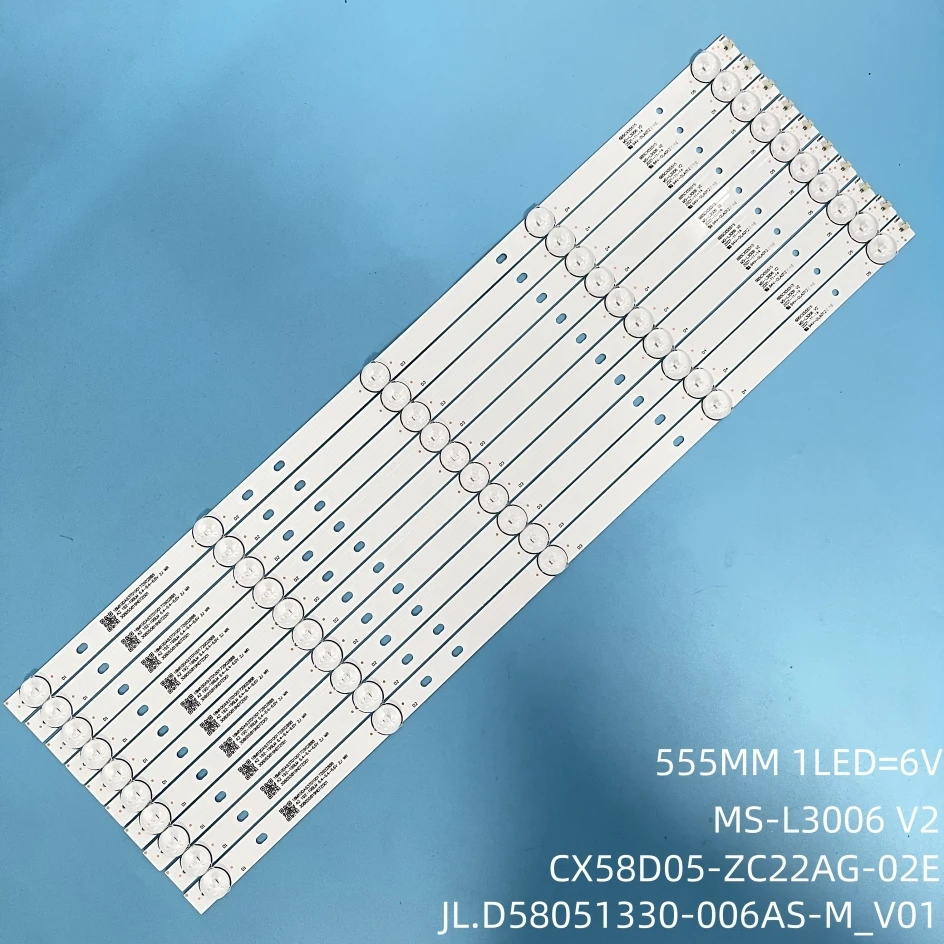 Led Strips Voor Polarline 58 Inch Si58us CX58D05-ZC22AG-02E K58dlx9us Cx580dledm 58pu55stc-sm Smx5819usm JL.D58051330-006AS-M