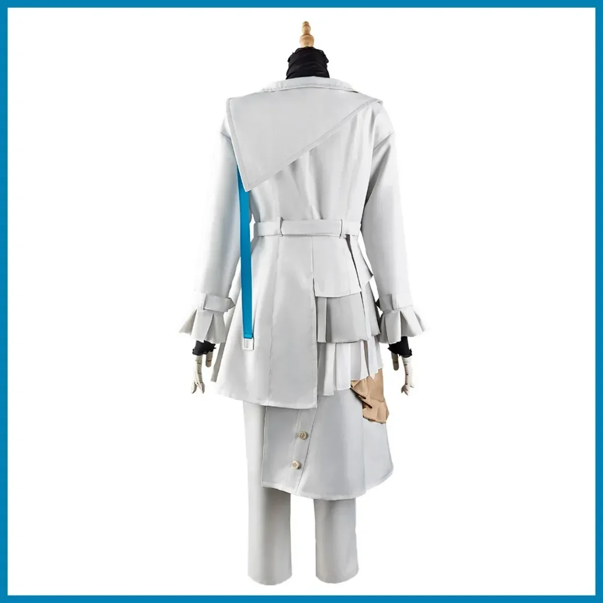 أنيمي لعبة Gakuen THE IDOLM @ STER تيماري تسوكيمورا تأثيري حلي شعر مستعار خندق معطف موحد امرأة كرنفال حفلة عيد الميلاد البدلة #2