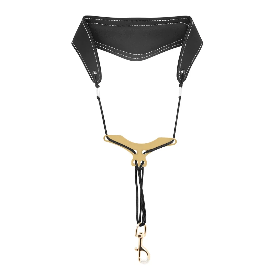 Saxophon Gurt Leder Sopran Alto Tenor Saxophon Universal Einstellbare Metall Schnalle Sax Strap Instrument Zubehör Sax Teile – Detail 4