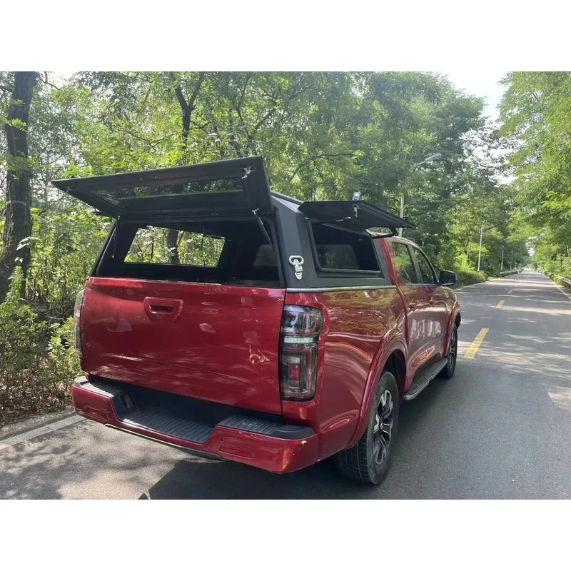Factory Sales Universal Waterproof Steel Hardtop Canopy Aluminum Camper Shell For F150 Hilux Ram 1500/2500 With Rambox