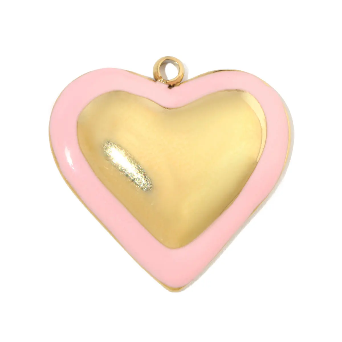 3pcs/Lot Stylish Heart Cross Stainless Steel Diy Charms Women Waterdrop Eye Earring Necklace Pendant Shell Jewelry