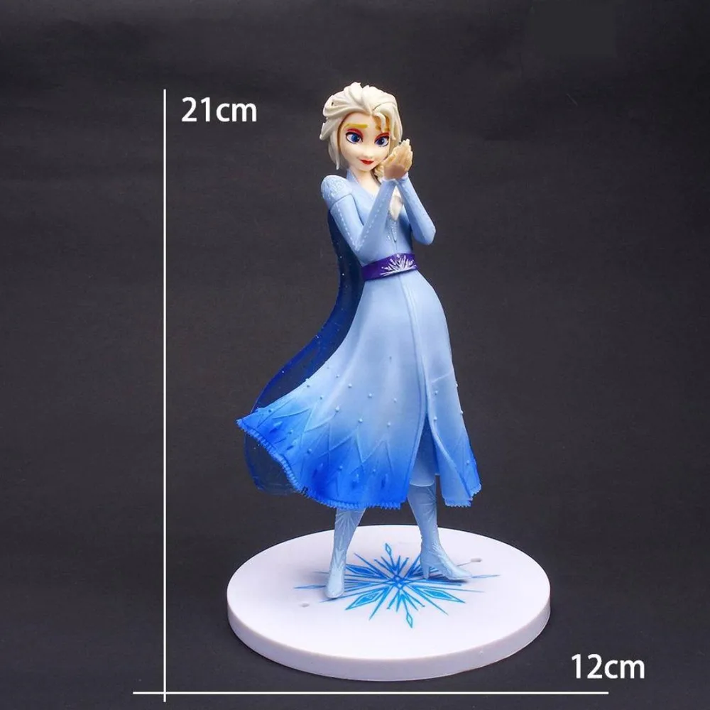 Disney Frozen 2 actiefiguur, Elsa Princess Fire Dragon PVC-pop, bewegbaar anime-kerstcadeau, 2025, hot-selling fancadeau
