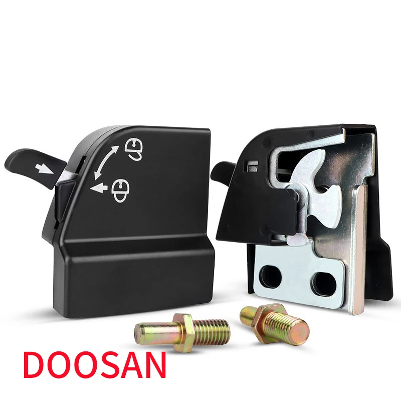 Front lock Doosan DX60/150/215/225/260/380-9C excavator upper glass window pulley buckle lock